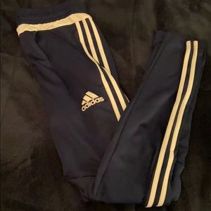 Unisex Adidas Navy Jogger Sweatpants Youth XL